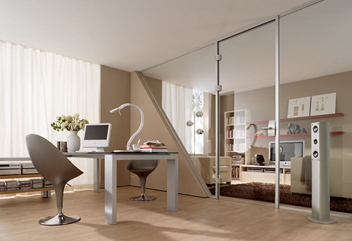 VARIADUR Systemglas Ganzglasanlagen Home Office