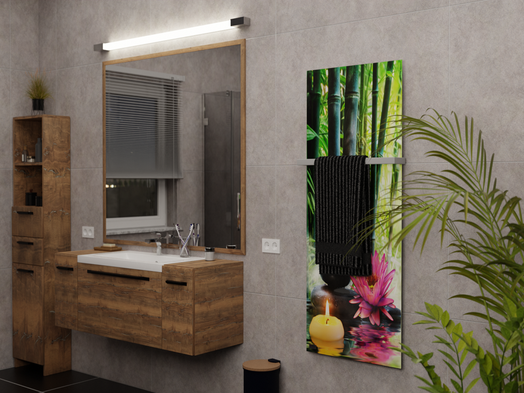 Infranomic Infrarot Heizung Handtuchhalter